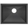Kitchen Sink, 24 x 18", Anthracite Black