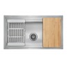Kitchen Sink, 30 x 18'', Stainless Steel