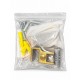Kit complet d’accessoires dorés pour douche – Lwidgi et Mikotos
