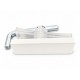 Fixation blanche pour panneau de douche – Lwidgi et Mikotos – Pièce no 6