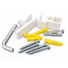 Kit complet d’accessoires blancs pour douche – Lwidgi et Mikotos