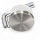Fixation ronde fini inox pour panneau latéral de douche Myo – Pièce no 6
