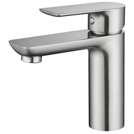 Hades, robinet de lavabo nickel brossé