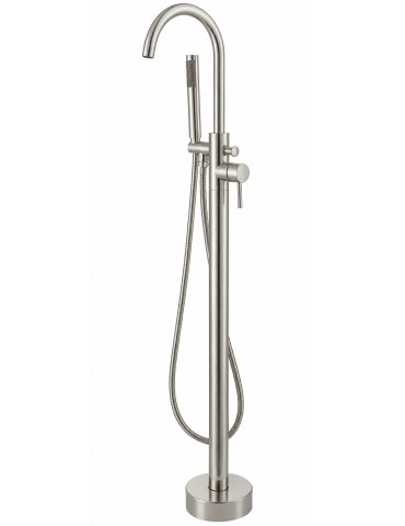 Kami IDBF035-BN – Robinet de bain sur pied nickel brossé