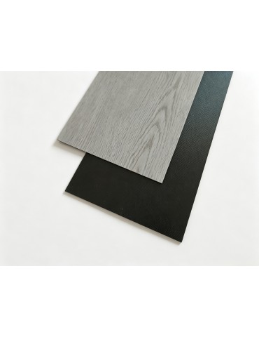 Plancher vinyle LVT à coller 7 x 48 couleur Bois Gris