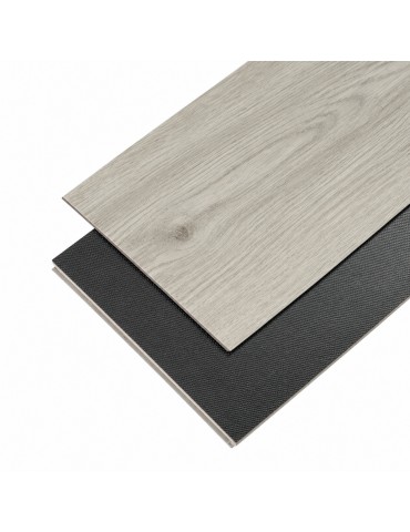 Plancher vinyle LVT à coller 7 x 48 couleur Bois Gris