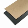Plancher vinyle LVT à coller 7 x 48 po. couleur Bois Naturel Doré